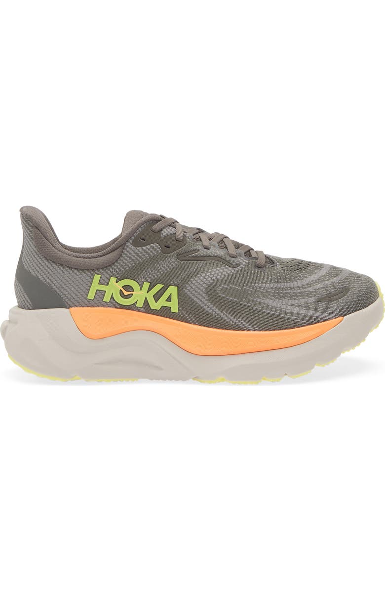 HOKA Arahi 8 Stability Running Shoe, Alternate, color, Asphalt / Gravel