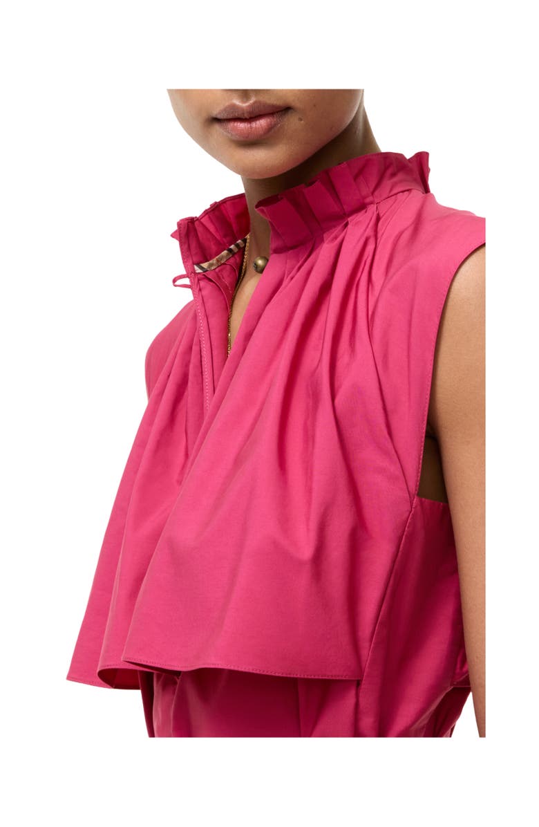 Burberry Cotton Poplin Dress, Alternate, color, Mauvewood Pink