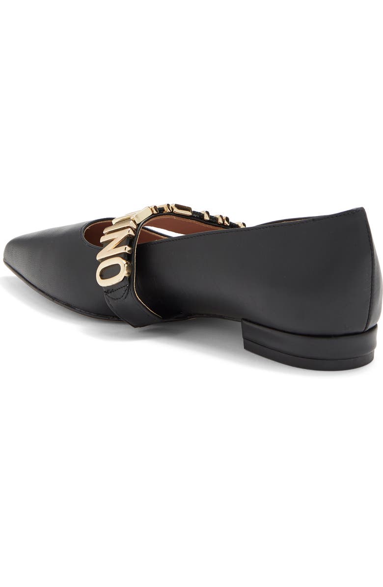 VALENTINO BY MARIO VALENTINO Claudia Logo Strap Flat, Alternate, color,