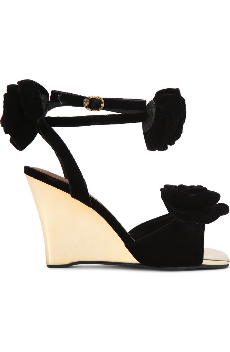 Kurt Geiger London Bloom Ankle Strap Wedge Sandal, Main, color,