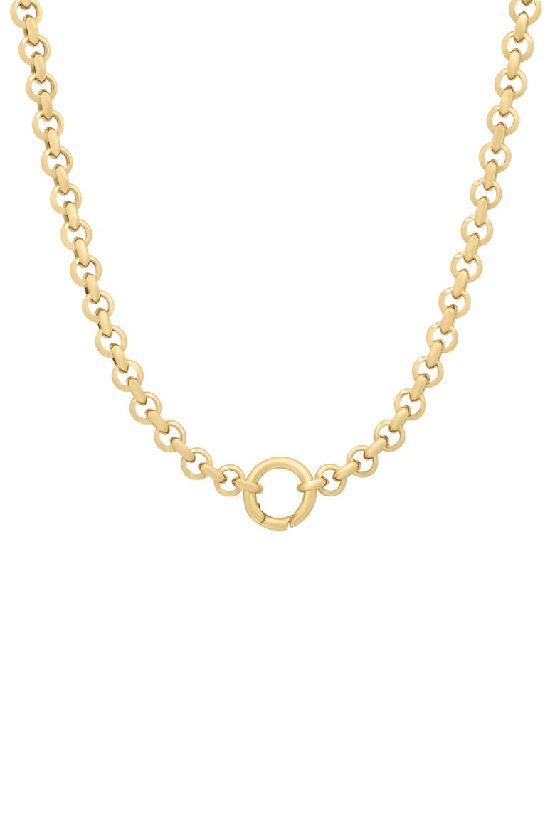 18k Gold Connector Chain Necklace, Main, color, 18K YELLOW GOLD