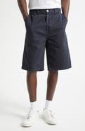 PALMES Coarse Cotton Twill Shorts