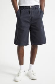 PALMES Coarse Cotton Twill Shorts