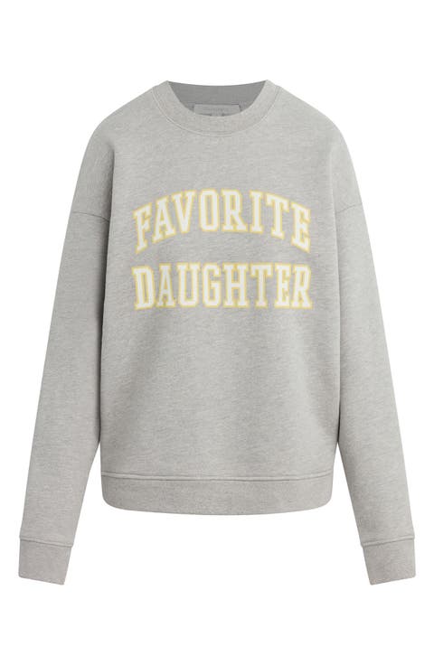 Collegiate Cotton Blend Sweatshirt