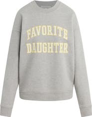 Favorite Daughter Collegiate Cotton Blend Sweatshirt