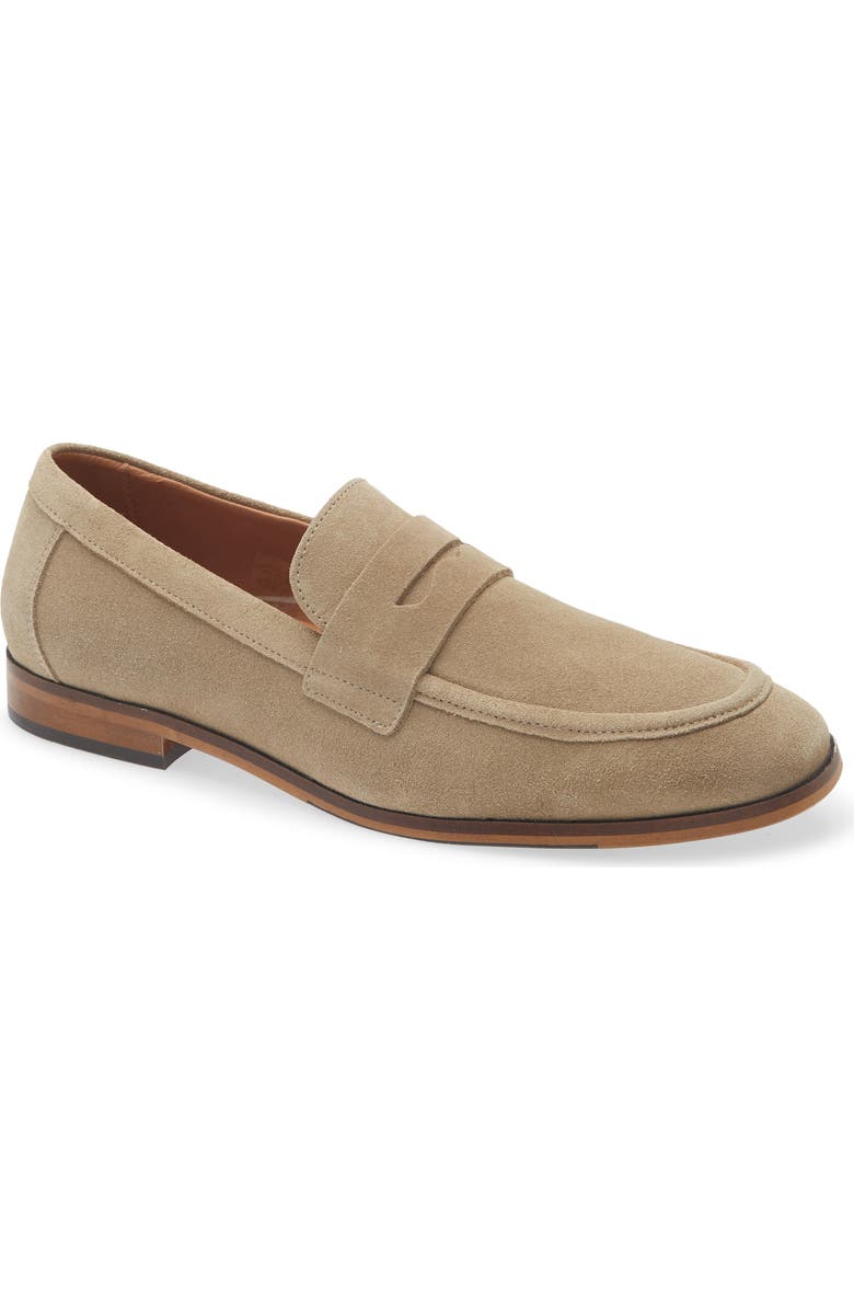 Bruno Magli Modena Loafer, Main, color, Taupe Suede