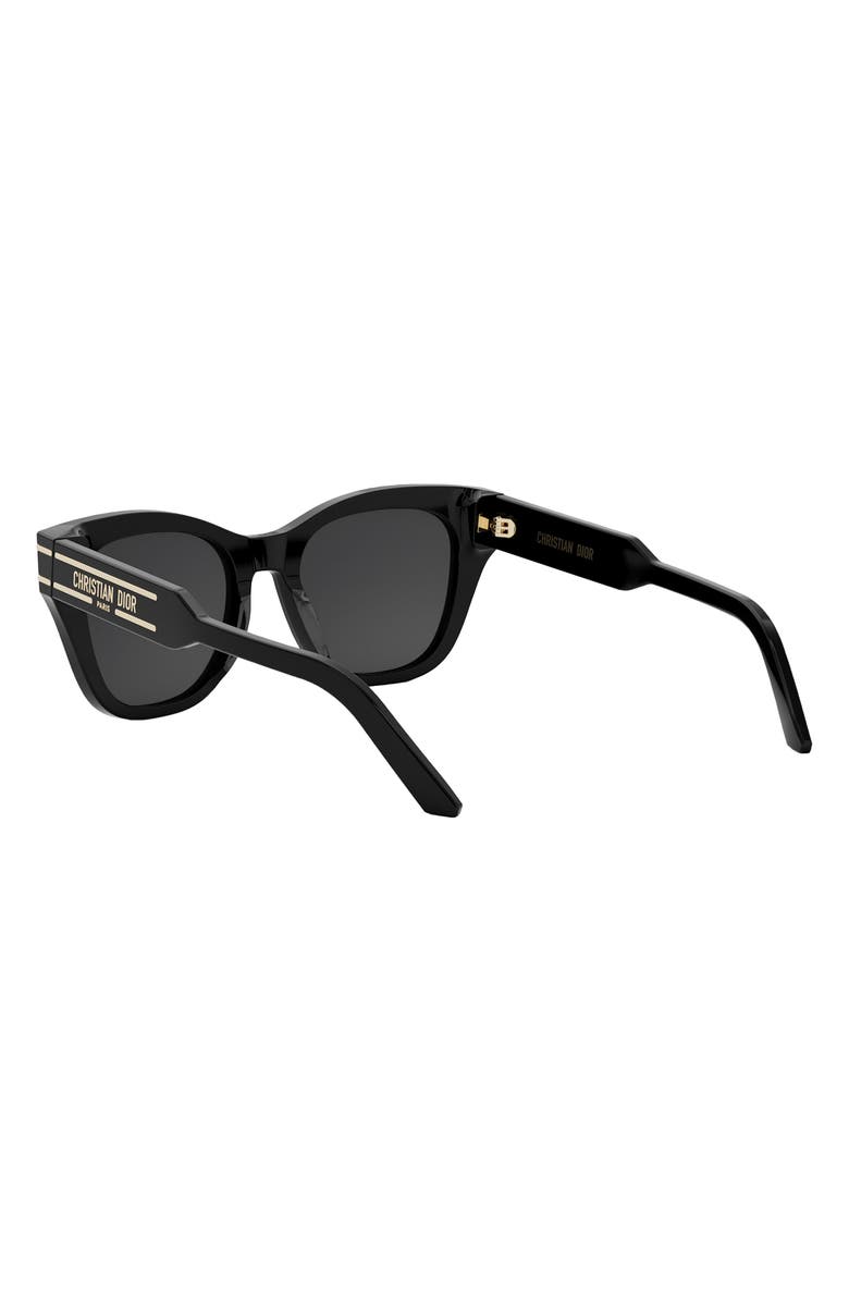 DIOR 'DiorSignature B4I 52mm Butterfly Sunglasses, Alternate, color,