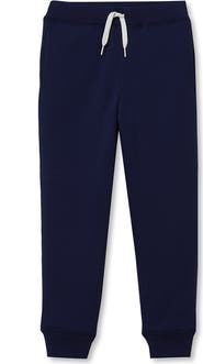 Lands' End Kids High Pile Fleece Lined Jogger Sweatpants