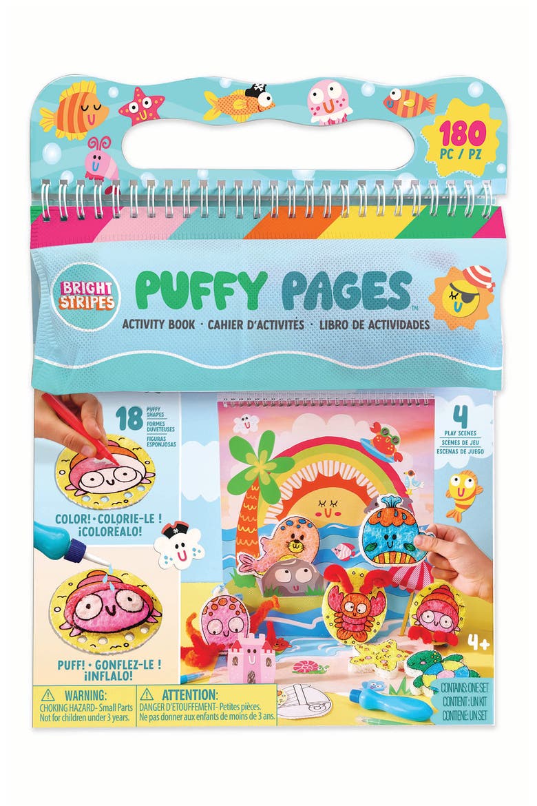Kids' Puffy Pages Under the Sea Activity Set, Main, color, MULTI