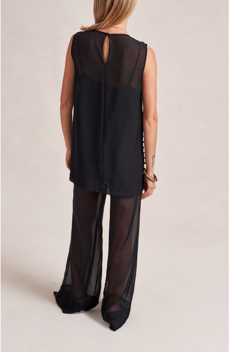 La Ligne Ayla Top, Alternate, color, Black