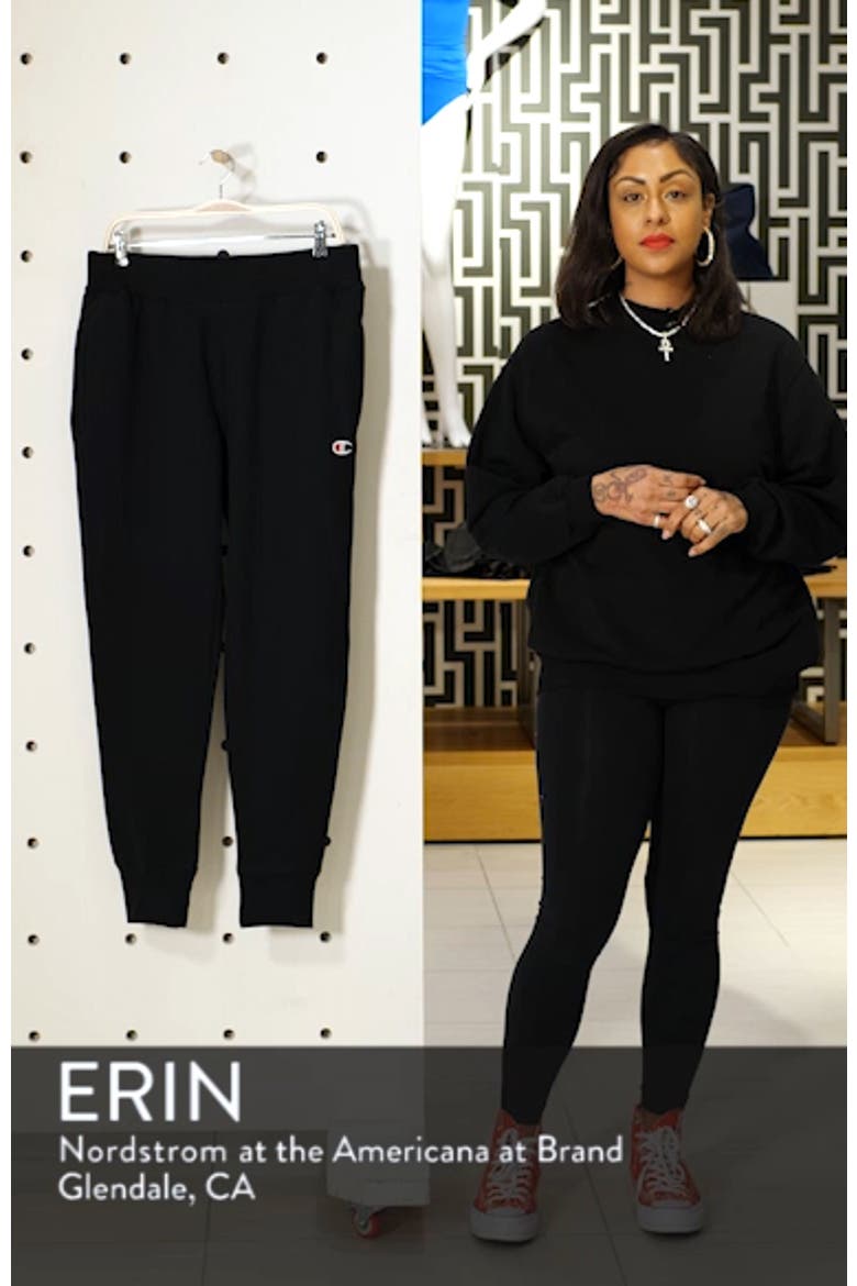 Reverse Weave® Joggers video