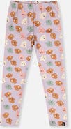 Deux par Deux Organic Cotton Poodle Back Pocket Elastic Waist Leggings