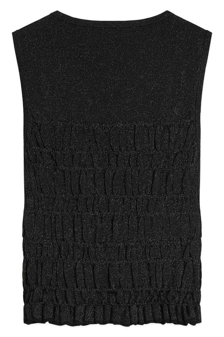 Smock Stitched Knit Tank, Alternate, color, METEORITE
