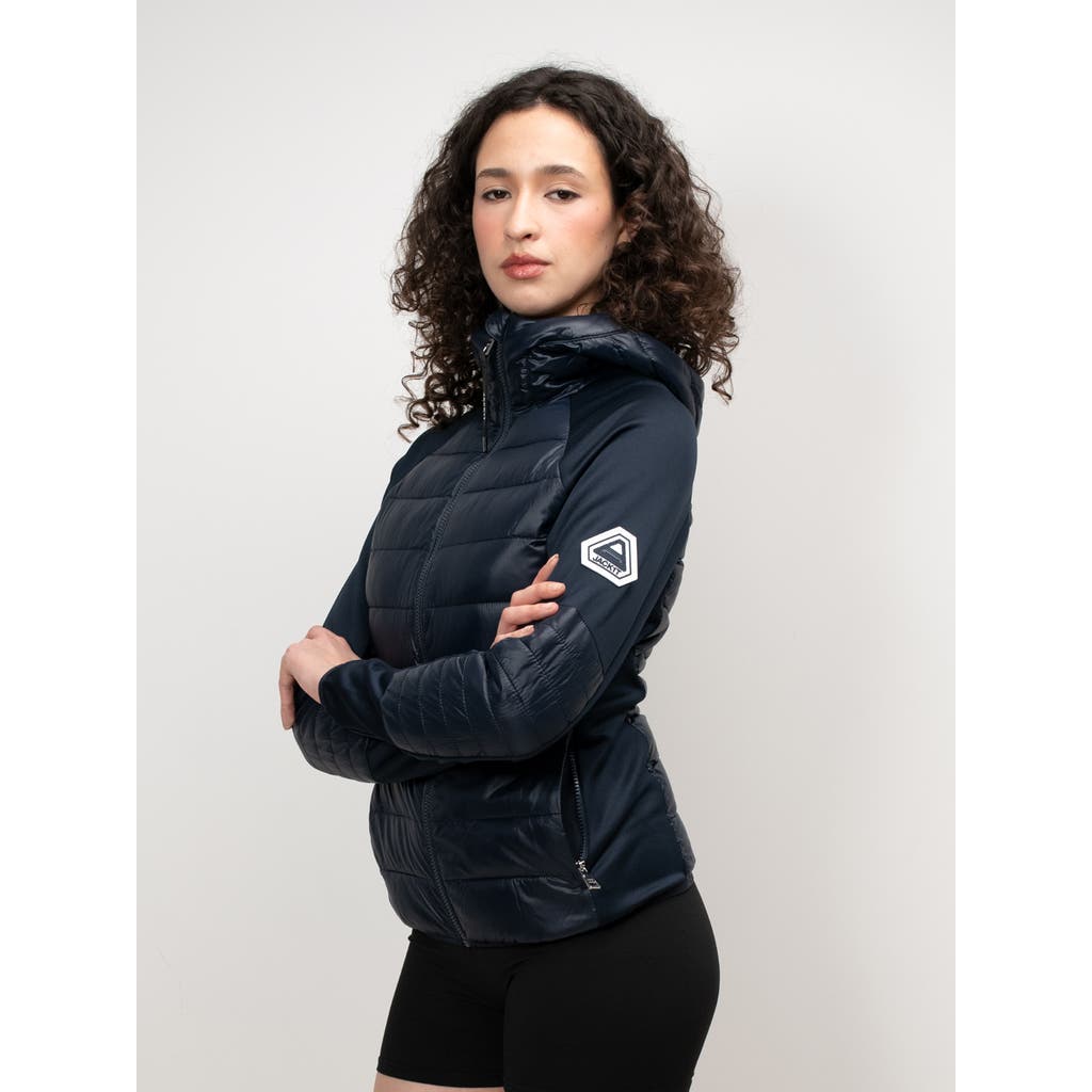 Jack1t Calypso Hybrid Hooded Jacket In Blue