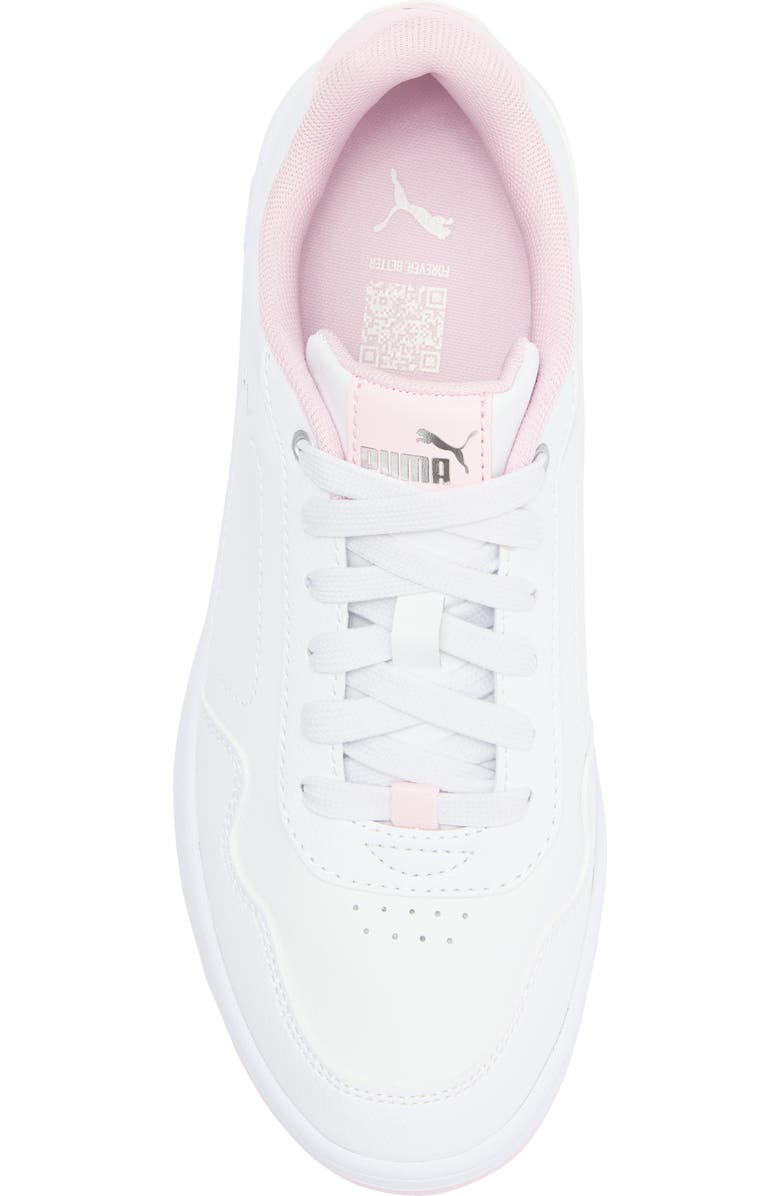PUMA Court Classy Sneaker, Alternate, color, Puma White-Whisp Of Pink