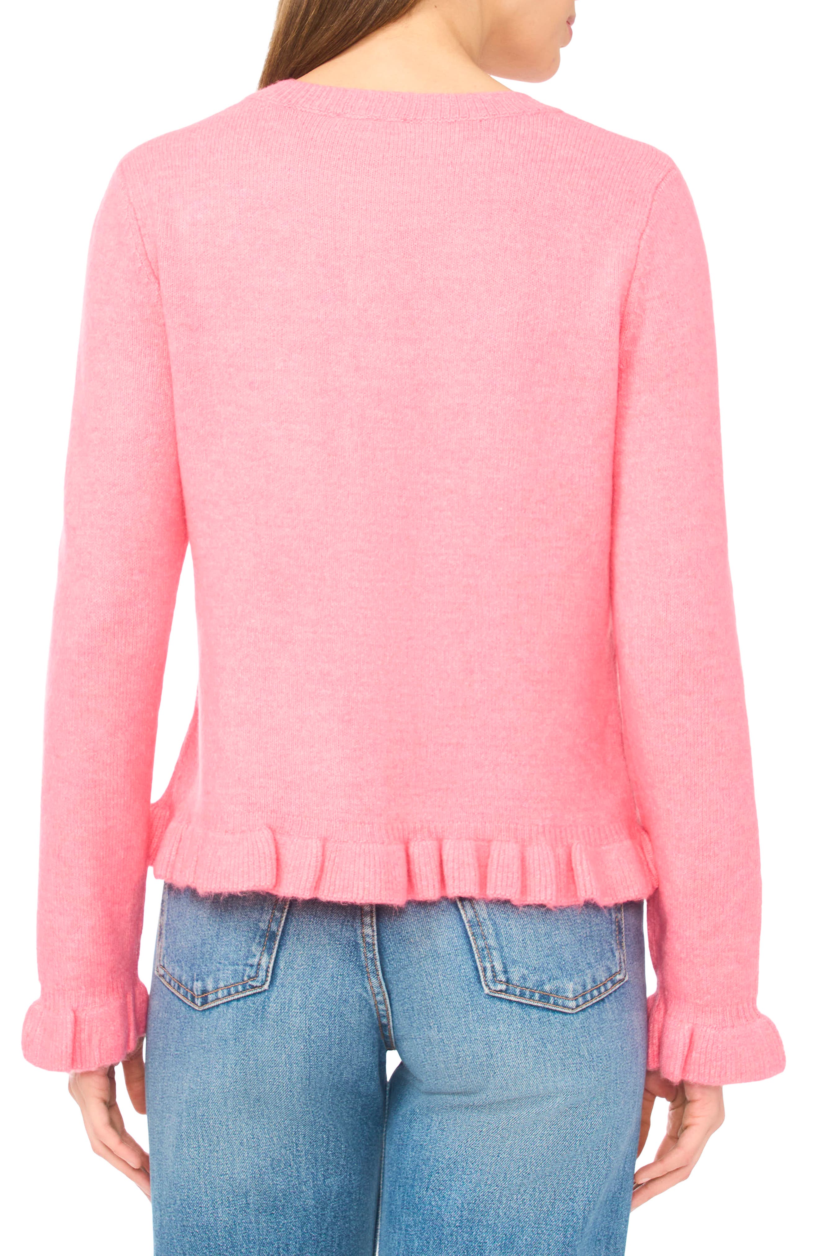 Ruffle Trim Cardigan - image 4