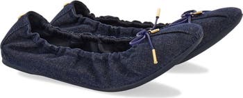 Joelle Denim Ballet Flat