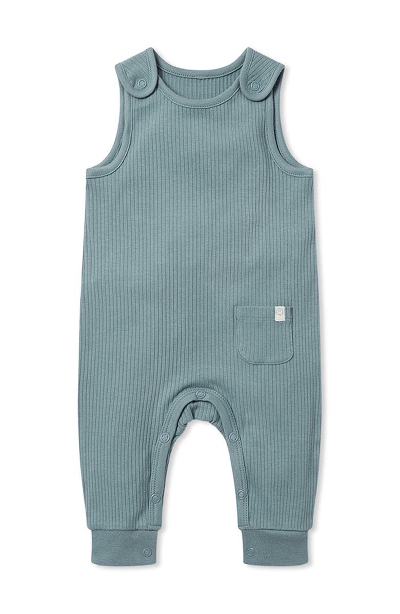 MORI Ribbed Romper, Main, color, Sky
