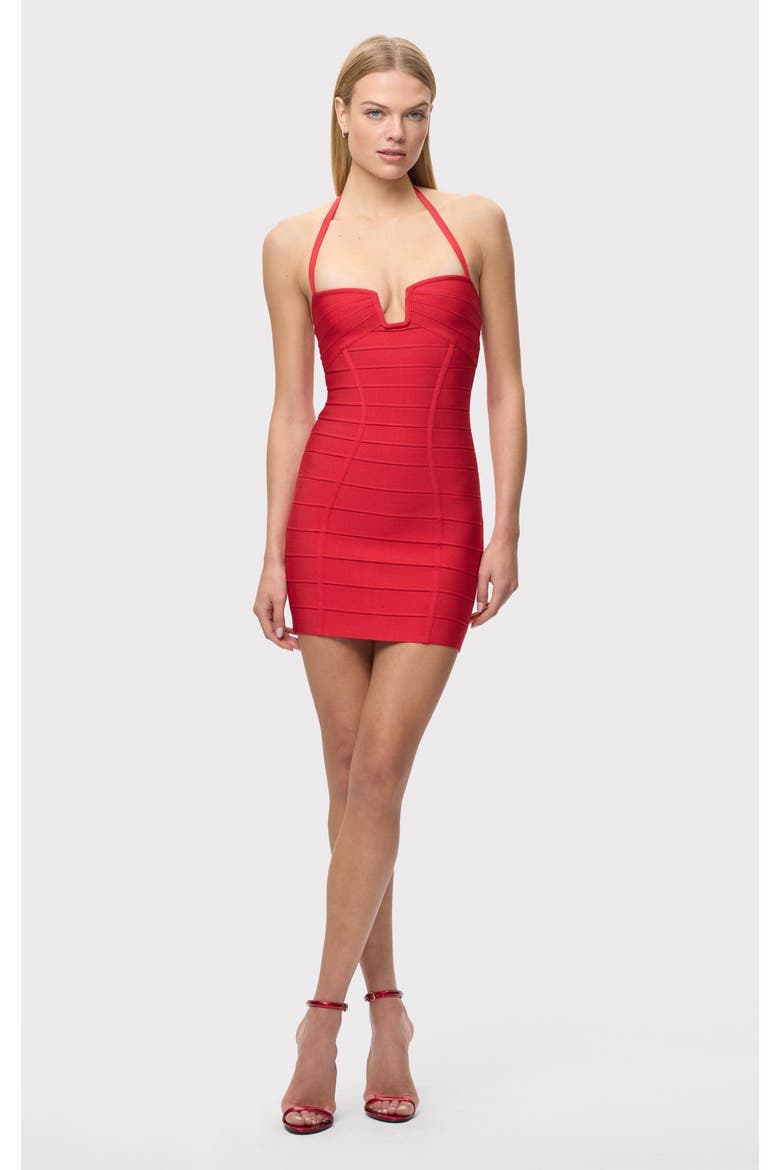 The Holly Dress, Alternate, color, CHILI