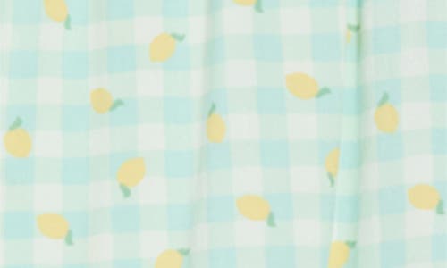 Tart Challis Oriel 2-pack Boxer Shorts In Lemon Gingham + Ditsy Aqua