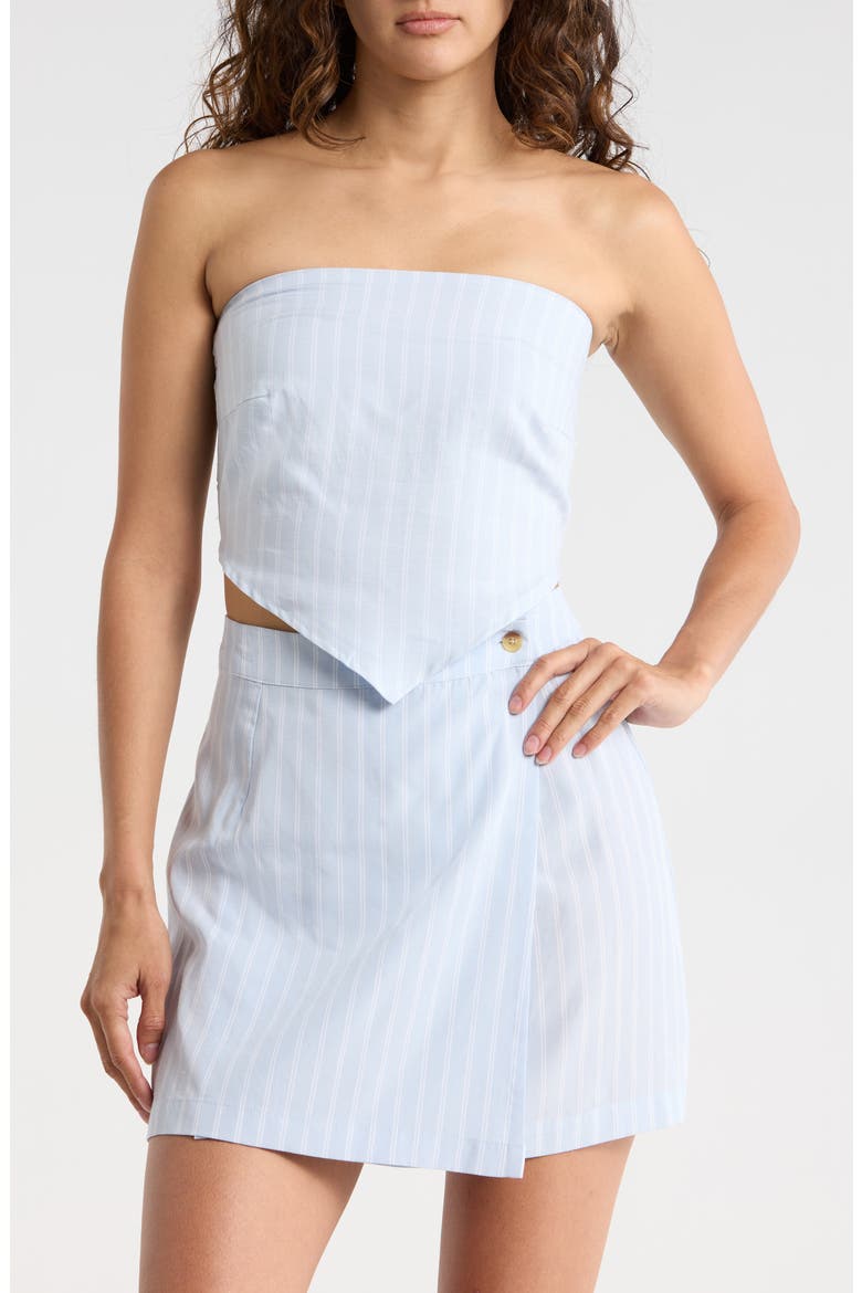Bandana Cover-Up Top, Main, color, LIGHT SKY