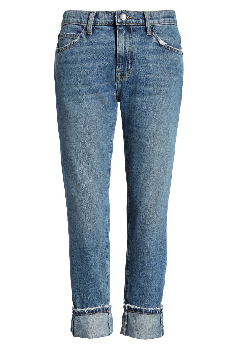 Current/Elliott The Fling Cuff Boyfriend Jeans, Alternate, color,