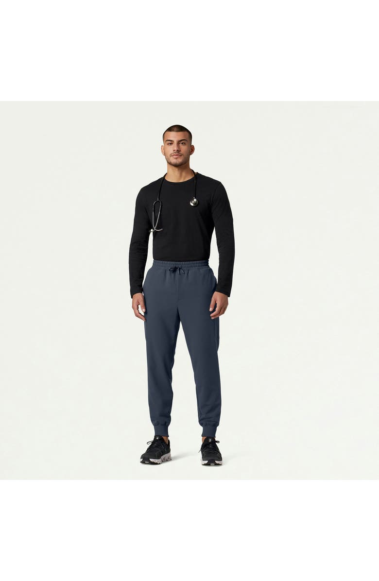 JAANUU Regen Men's Organic Cotton Underscrub, Alternate, color, Black