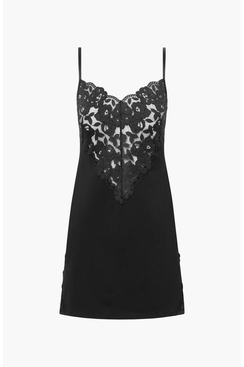 Romanza Slip, Alternate, color, Black