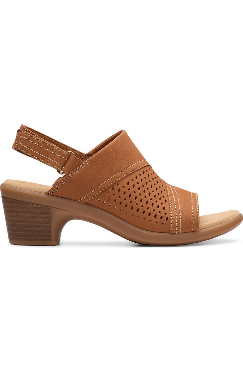 Clarks<sup>®</sup> Emily 2 Mist Slingback Sandal, Alternate, color, Tan Nubuck