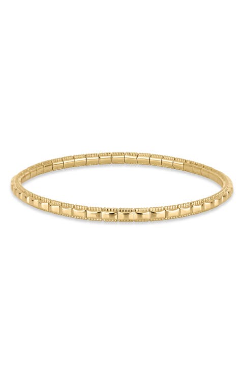 14K Gold Stretchy Bracelet