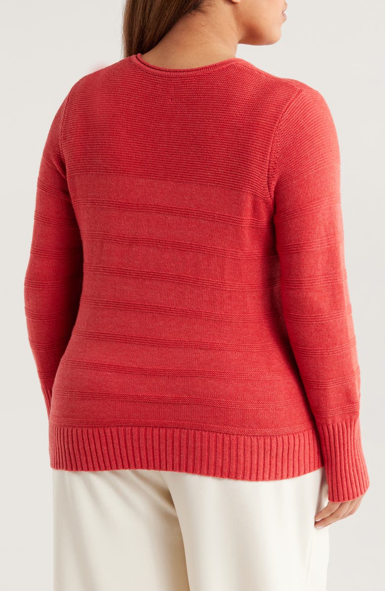 Cotton & Cashmere Blend V-Neck Sweater