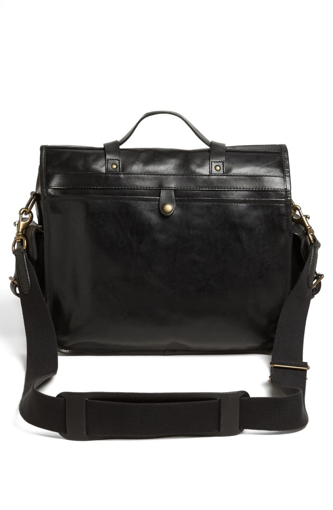 Polo Ralph Lauren Leather Briefcase, Alternate, color, 