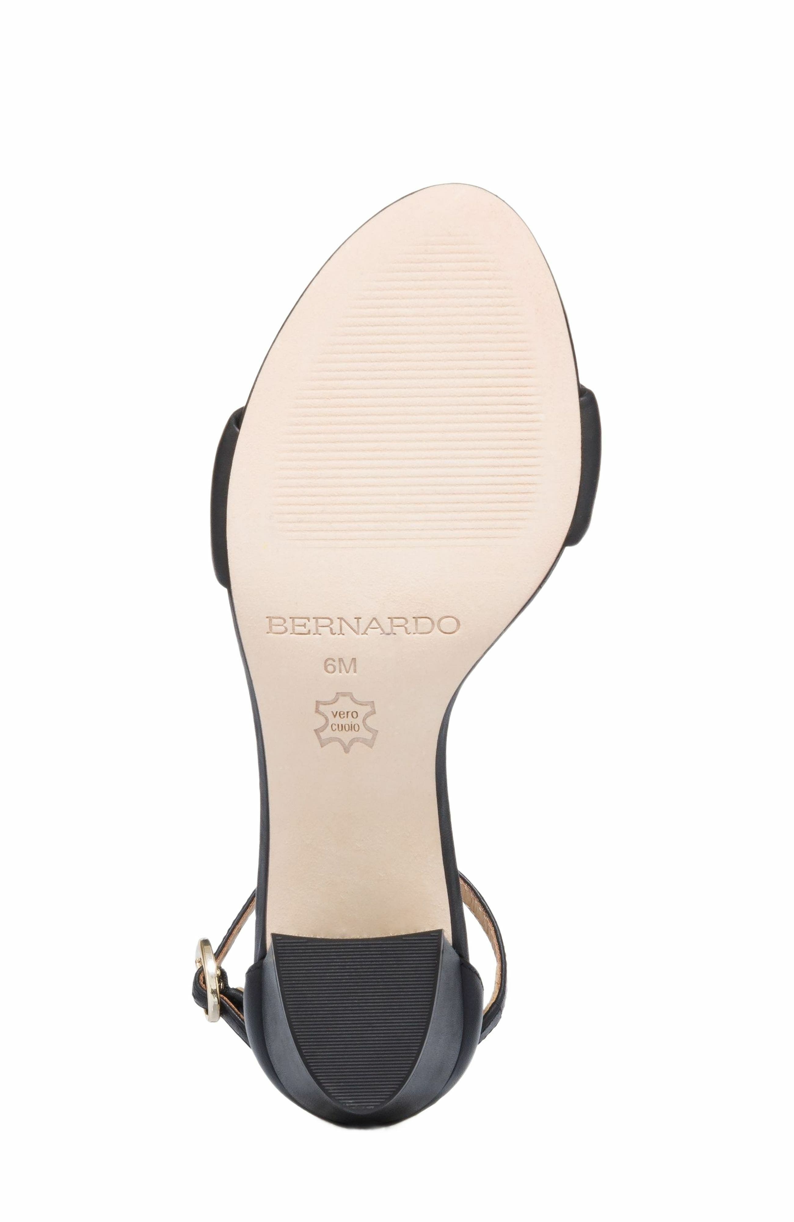 Bernardo Footwear Bowie Ankle Strap Heeled Sandal, Alternate, color, 