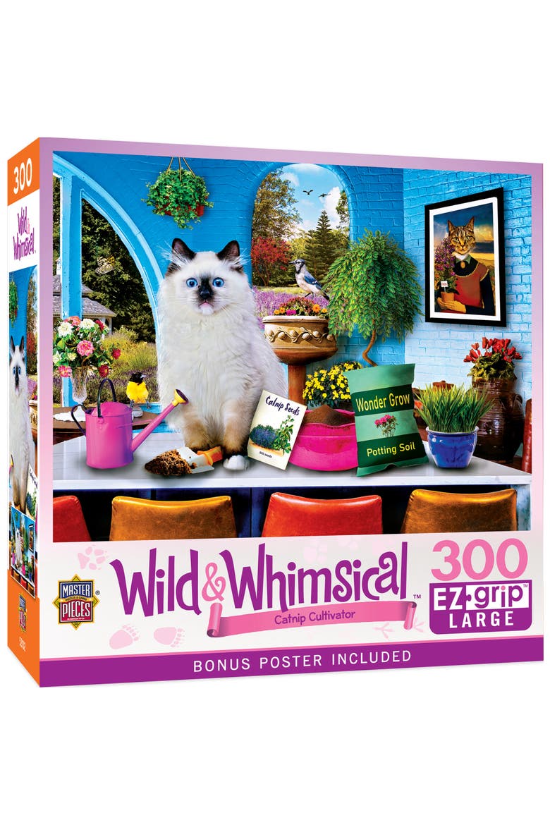Catnip Cultivator 300 Piece Puzzle, Main, color, Multicolor