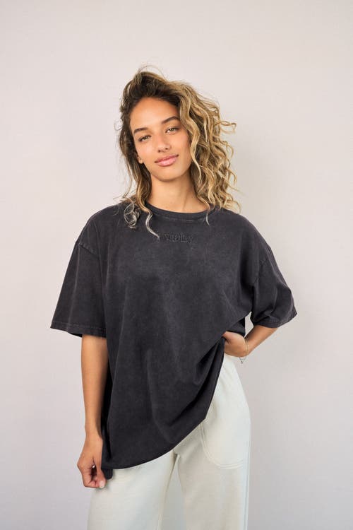 Vitality Retro Uni Tee In Black