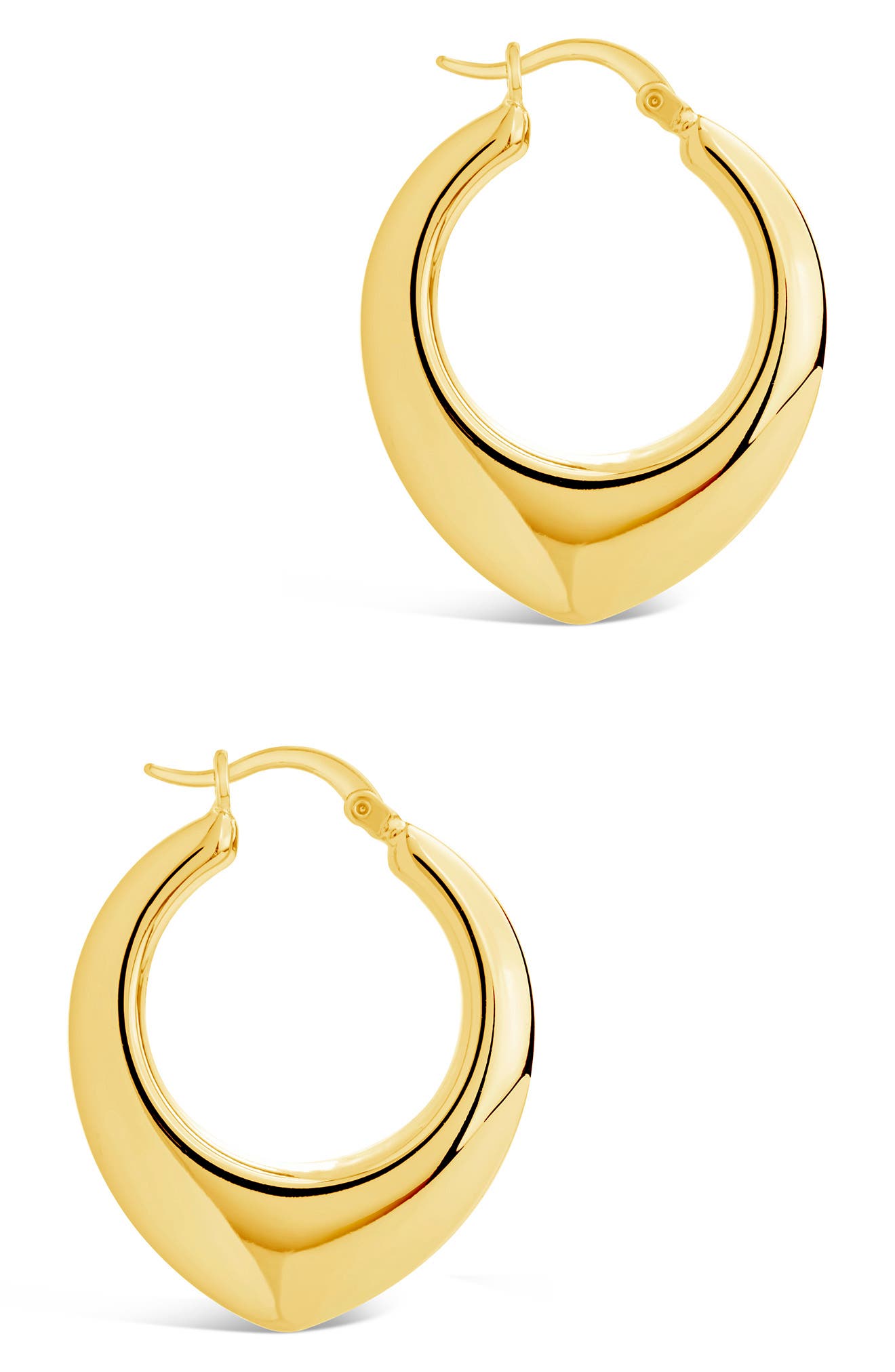 Sterling Forever Inyd Hoop Earrings