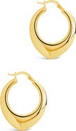 Sterling Forever Inyd Hoop Earrings