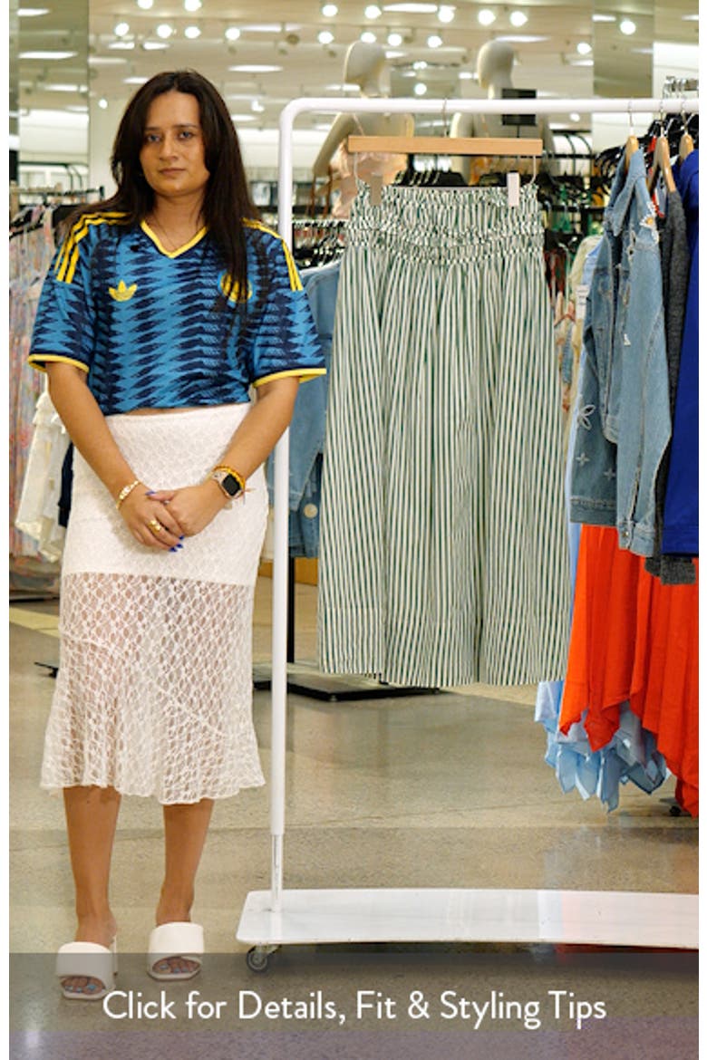 Kali Stripe Cotton Maxi Skirt video