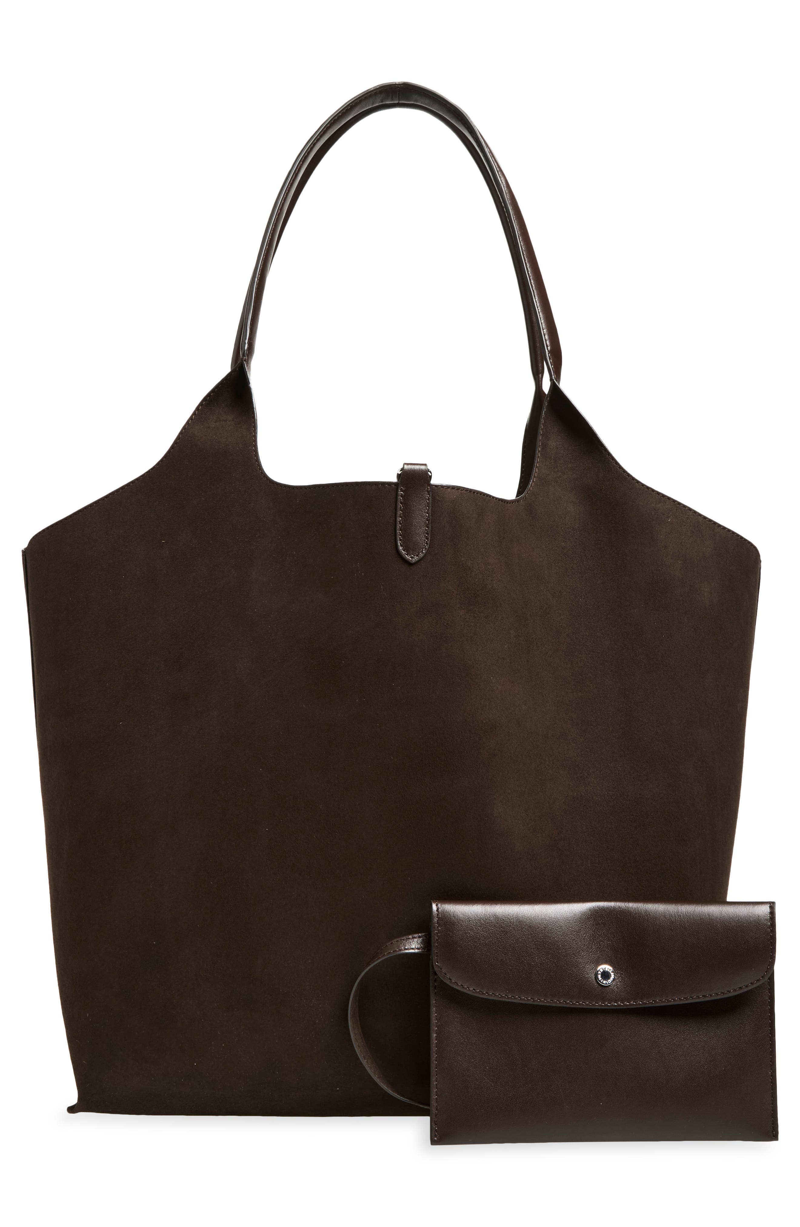 Logo Reversible Tote Bag, Alternate, color, COFFEE