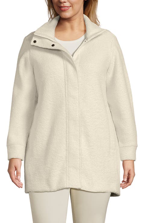 Boucle Fleece Coat