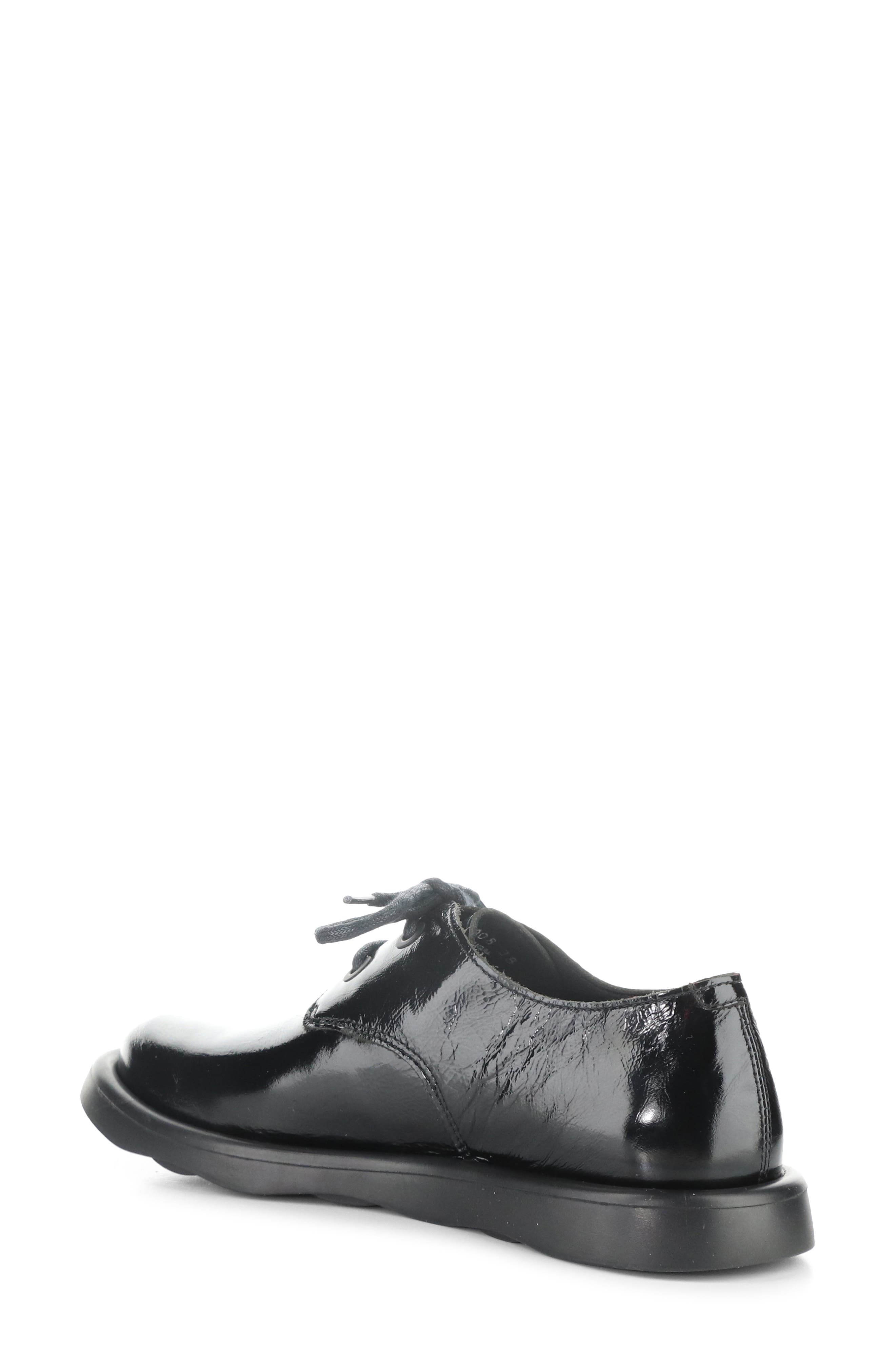 Fly London Teni Lace-Up Shoe, Alternate, color, Black Patent