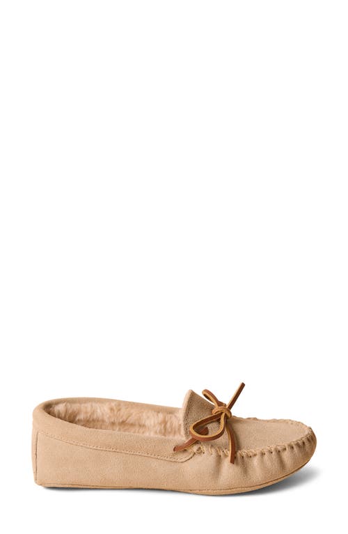 Minnetonka Faux Fur Lined Soft Sole Slipper