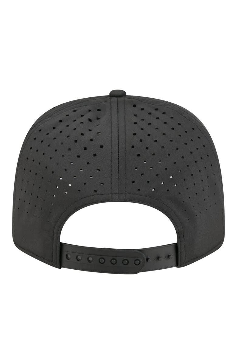 New Era Men's New Era Black Detroit Red Wings Sport Vented 9SEVENTY Rope Adjustable Hat, Alternate, color, Black