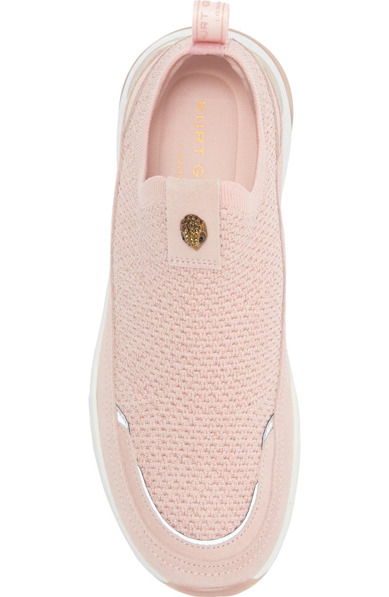 Kurt Geiger London Kensington Flyknit Slip-On Sneaker, Alternate, color, Pale Pink
