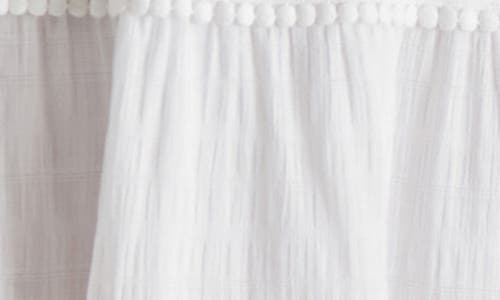 Shop Steve Madden Kahina Smocked Tiered Cotton Sundress In White