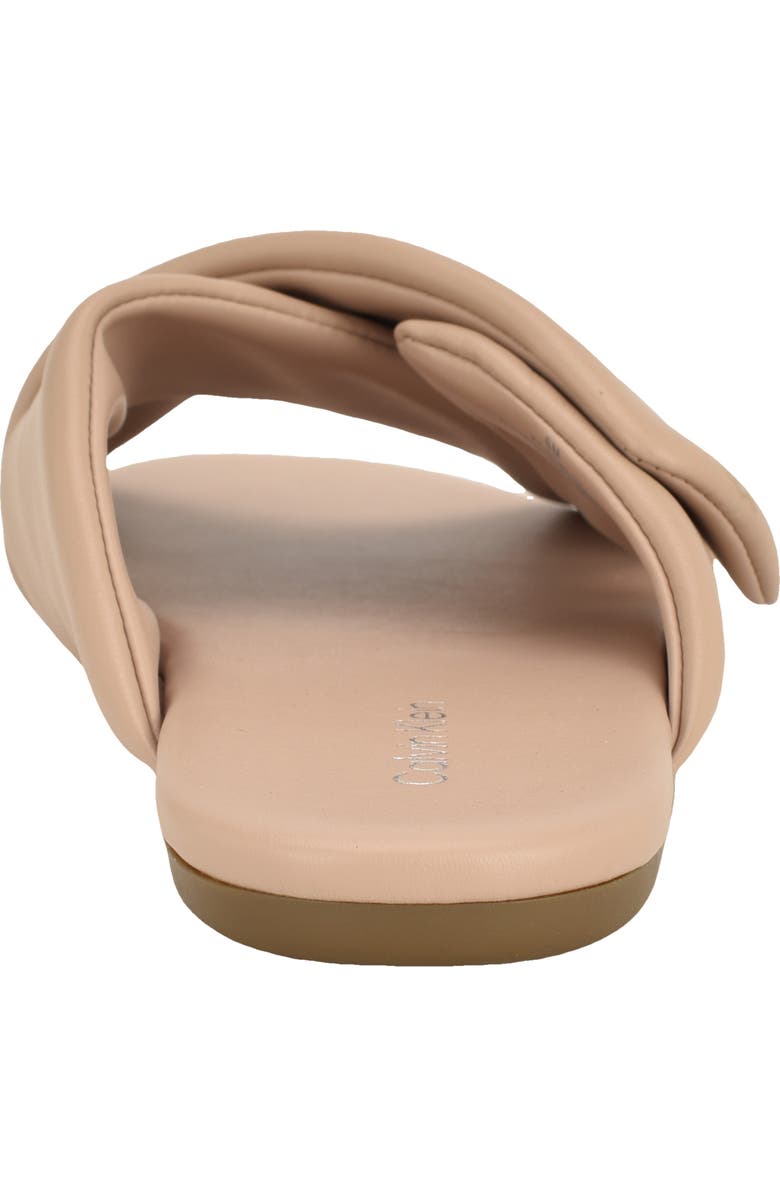 Calvin Klein Renley Slide Sandal, Alternate, color, Light Natural