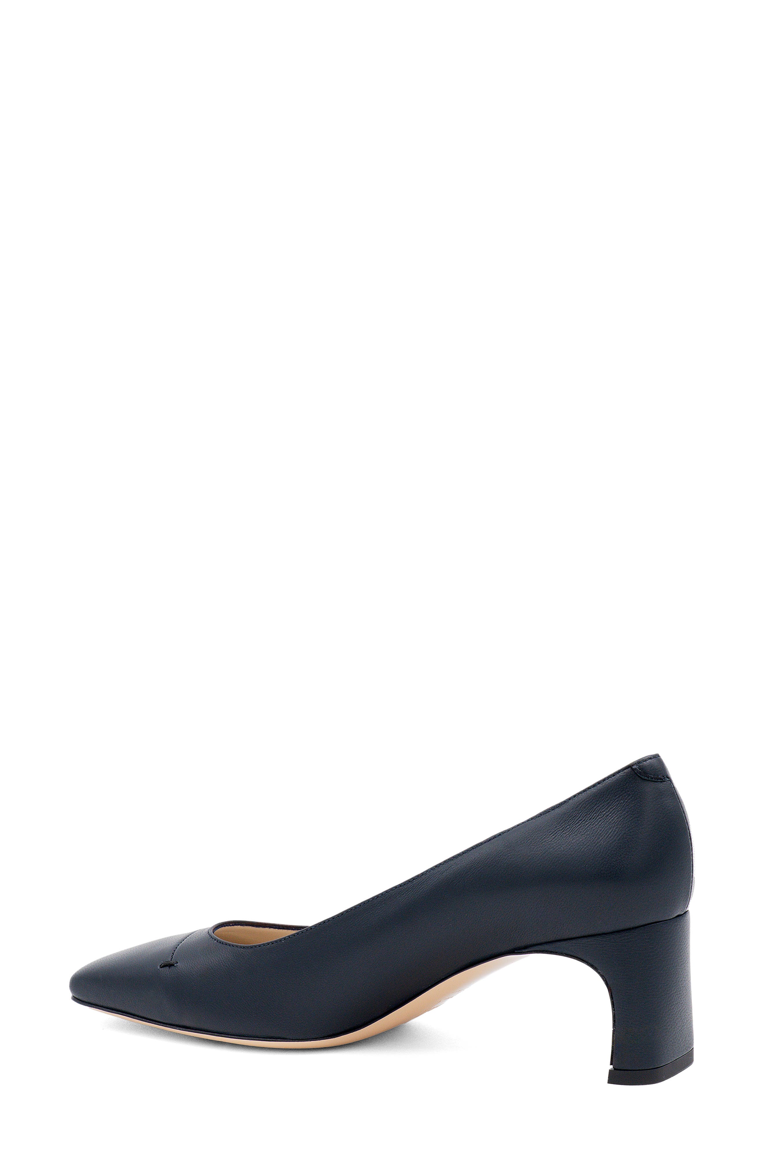 Serapide Cap Toe Pump, Alternate, color, NAVY PAVONE