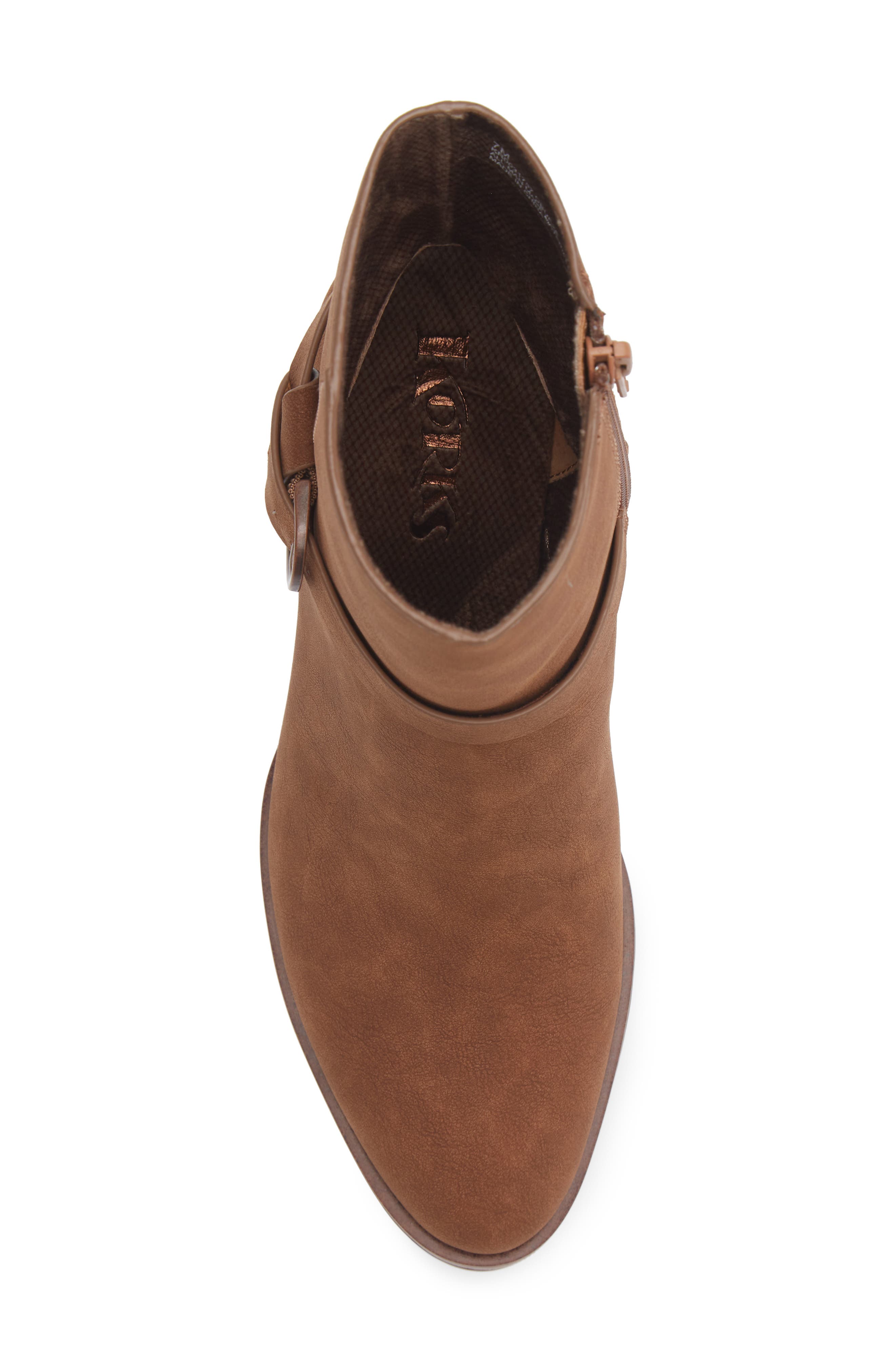 Suzi Bootie, Alternate, color, BROWN NUBUCK