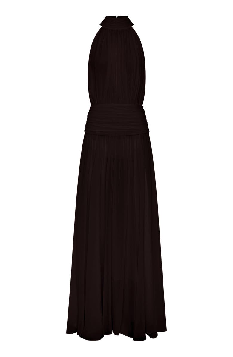 NICHOLAS Tessa Dress, Alternate, color, Espresso