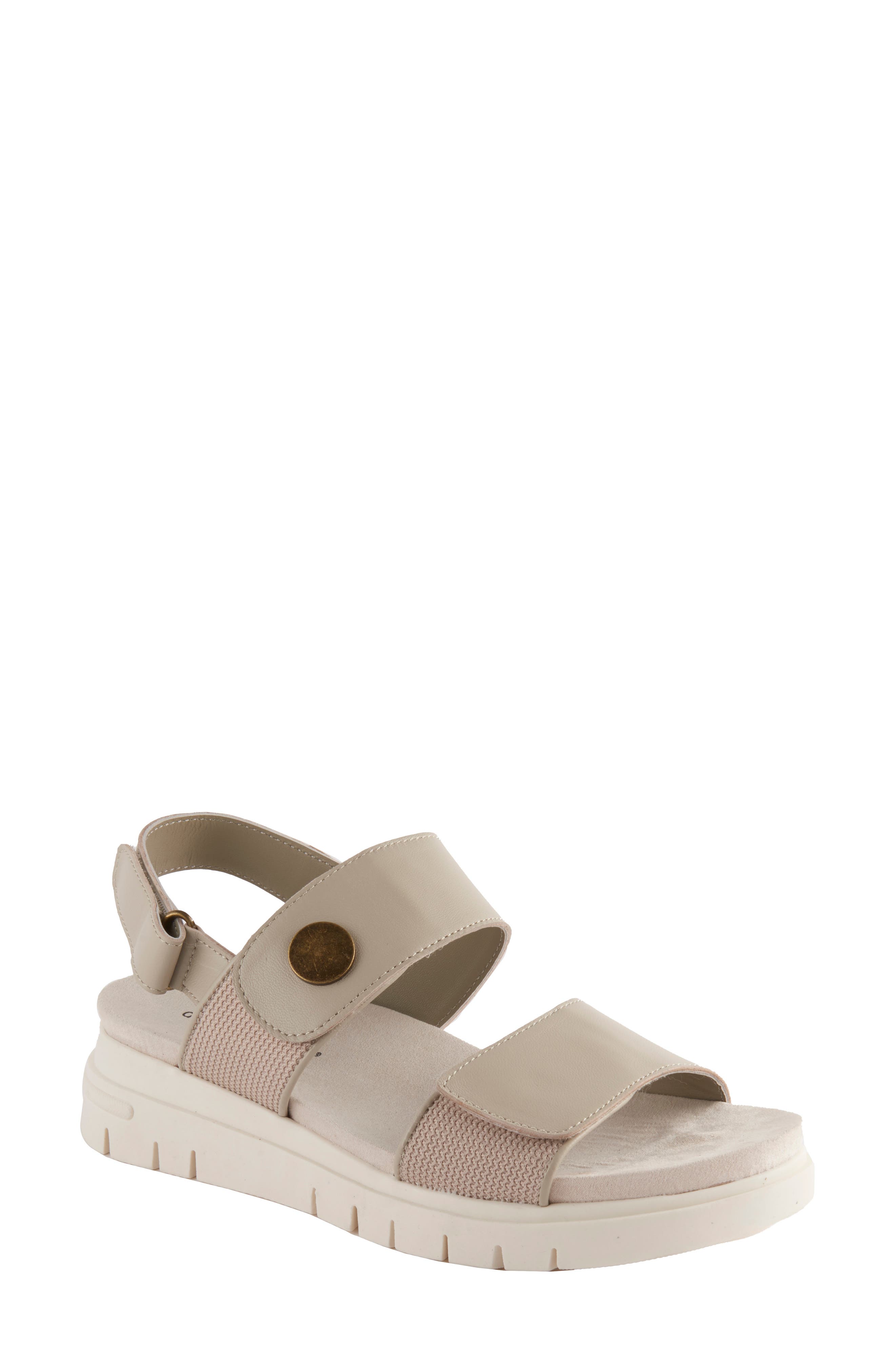 Downey Sandal, Main, color, BONE